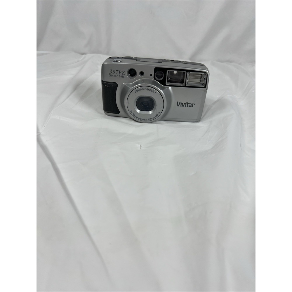 Vivitar Series1 357PZ QD 35mm Point & Shoot Film Camera Not Tested